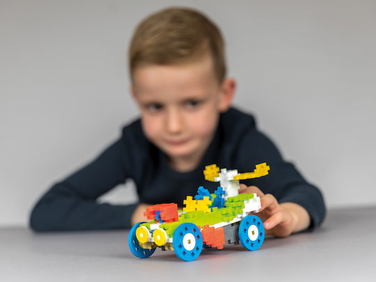 Plus Plus Educational Building Blocks Learn To Build Vehicles for 5+ Years 500 Pieces