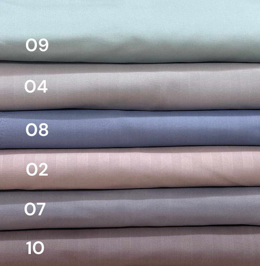 Linea Home Cearșaf Super dublu cu Elastic 160x200+25cm. Soft Soft Satin