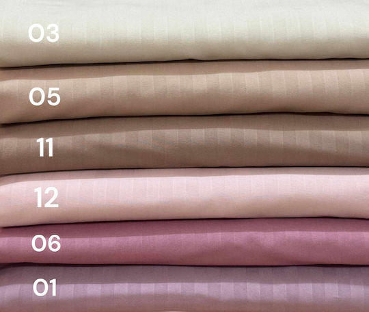 Linea Home Cearșaf Super dublu cu Elastic 160x200+25cm. Soft Soft Satin