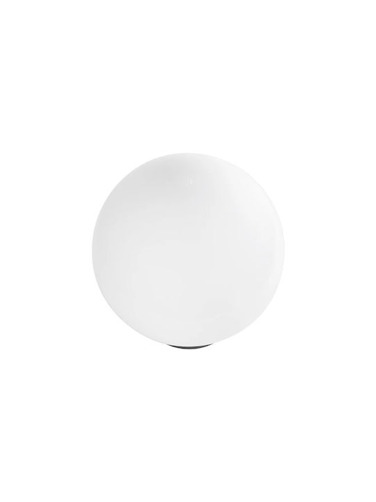 GloboStar Agros Lampă Glob Pentru Exterior IP65 Pentru Bază De Bec E27 Albă