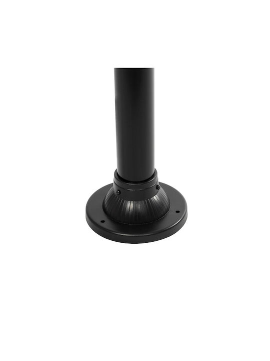 GloboStar Outdoor Small Post Floor Lamp IP65 for E27 Bulb Black