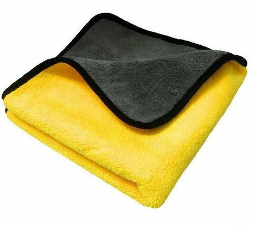 Powertech Cloth Microfiber Drying Car Yellow 60x30cm