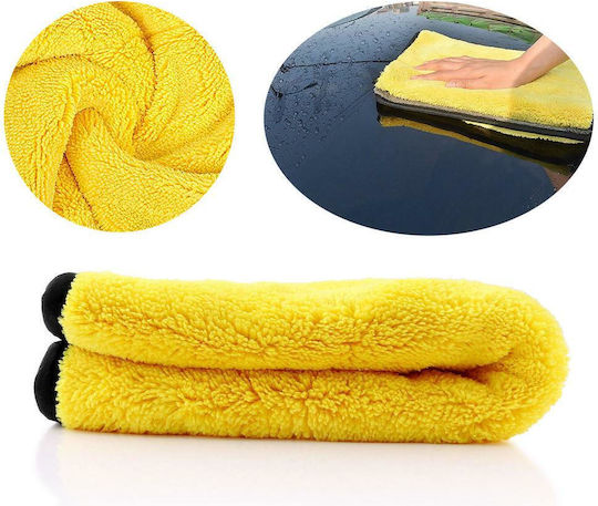 Powertech Cloth Microfiber Drying Car Yellow 60x30cm