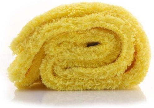 Work Stuff Gentleman Cloth Microfiber Cleaning for Body Car 500gsm Yellow 40x40cm