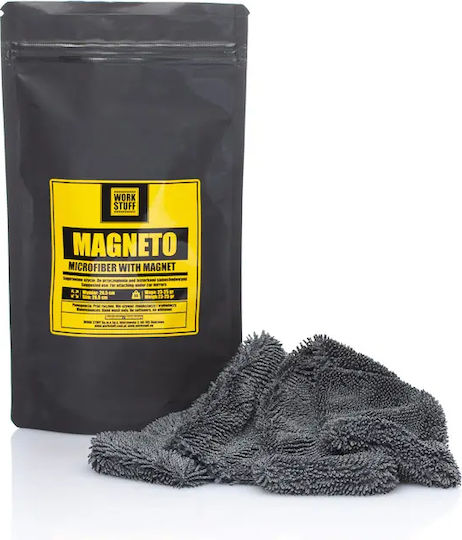 Work Stuff Magneto WS032 Πανιά Μικροϊνών Στεγνώματος για Αμάξωμα Αυτοκινήτου Γκρι 27x27cm 2τμχ