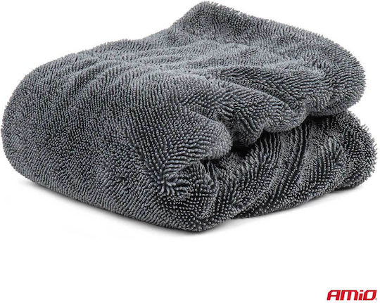 AMiO Tuch Mikrofaser Trocknen Auto 1200gsm Hellblau 60x40cm