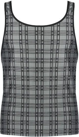 Anais Apparel Sexy Ανδρικό Top Γκρι