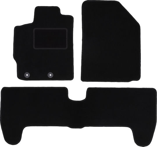 Velour Car Mats Set Toyota Yaris II Hatchback 2005-2011