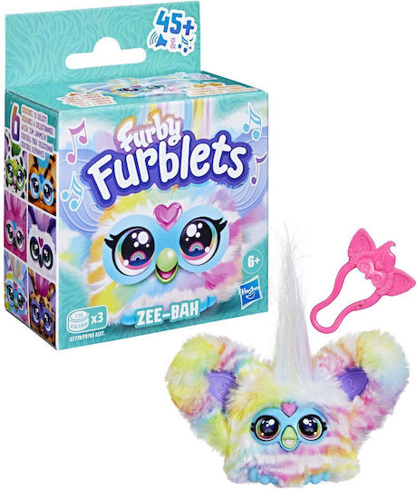 Hasbro Plush Furby Furblets with Sound Zee-bah for 6+ Years 5 cm