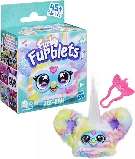Hasbro Plush Furby Furblets with Sound Zee-bah for 6+ Years 5 cm