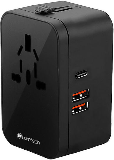 Lamtech Steckdosenadapter zu Universal