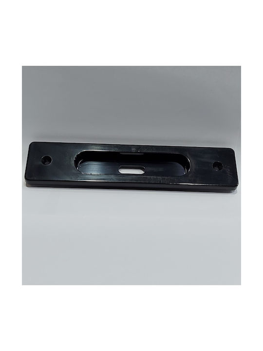 Ghidini Black Door Flush Handle 164mm 11913-000-ANT1