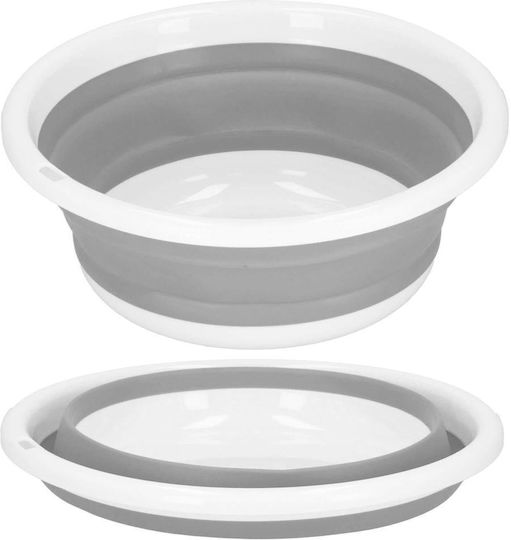 Pliabil Găleată Din plastic Capacitate 9lt Alb