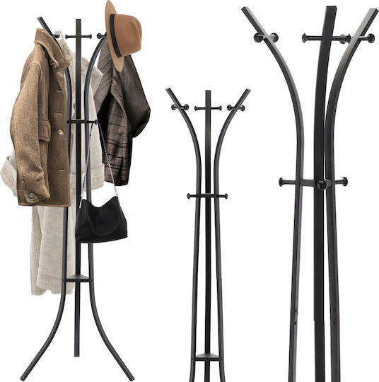Cuiere de podea Metal Negru 170cm