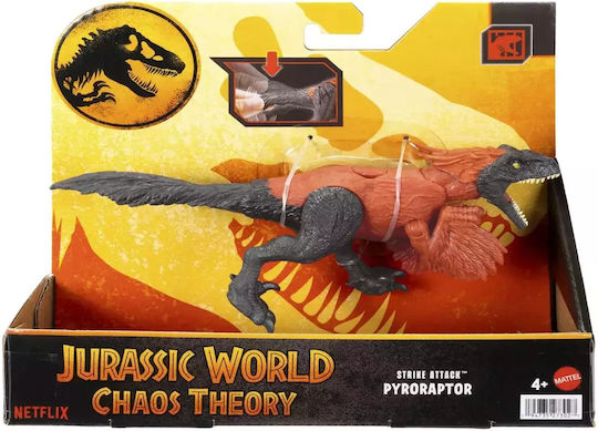 Jurassic World Teoria Haosului Atac de Lovitură Dinozaur Pyroraptor
