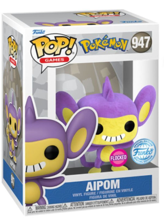 Funko Pop! Jocuri: Pokemon - Pokemon 947 Catifelat Ediție Specială