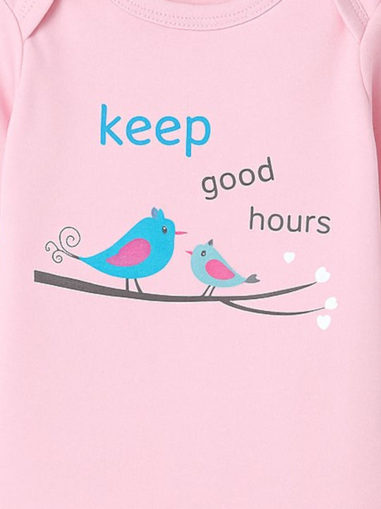 Beboulino Φορμάκι Keep Good Hours Ροζ