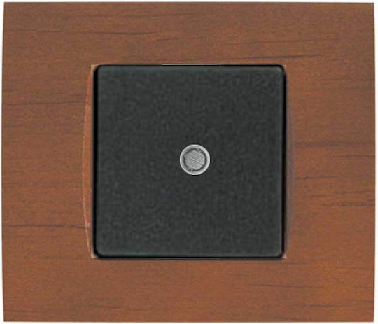 Arcada Ξύλο Αχλαδιά Μπουτόν Φως 10α/250v