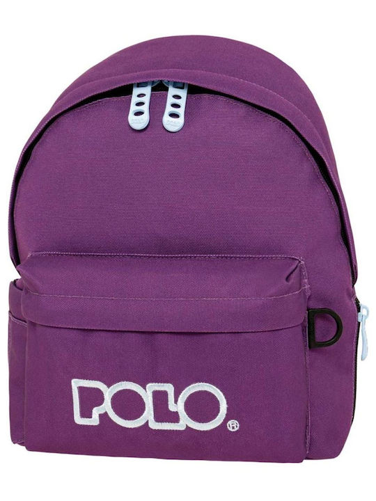 Polo Mini School Bag Backpack Kindergarten Multicolour with Water Bottle Holder 7.5Liters 2025