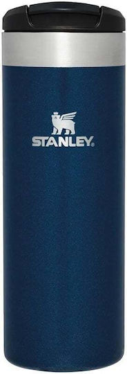 Stanley AeroLight Transit Glass Thermos Stainless Steel BPA Free 470ml Royal Blue Metallic
