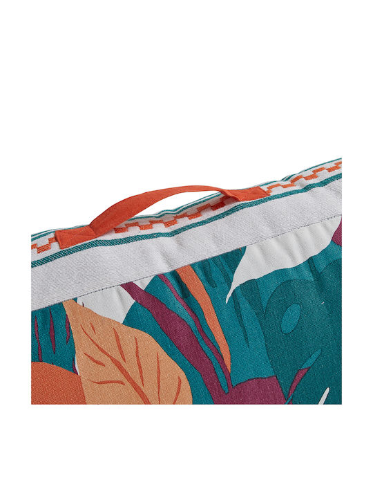 Zierkissen Bodenkissen A-s Yucatan Petrol Blau 40x60cm