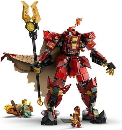 LEGO Ninjago The Fire Knight Mech for 14+ Years 996 Pieces