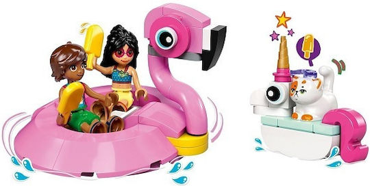 LEGO Friends Unicorn & Flamingo Pool Party for 5+ Years 99 Pieces