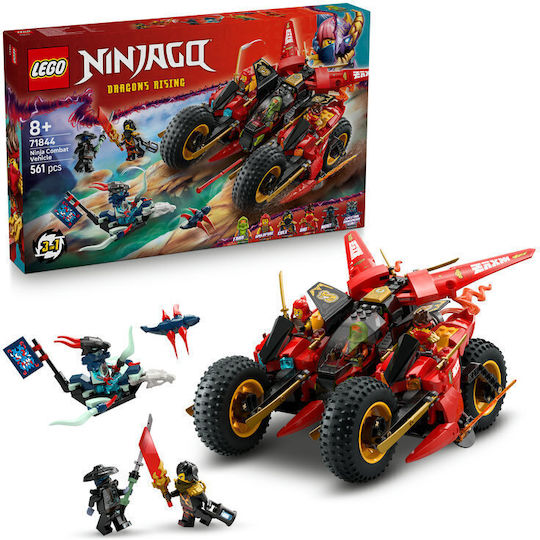LEGO Vehicul de Luptă Ninja Ninjago pentru 8+ Ani 561 Bucăți 71844