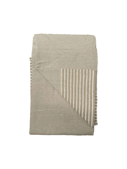TnS Three-Seater Sofa Throw 180x280cm Beige