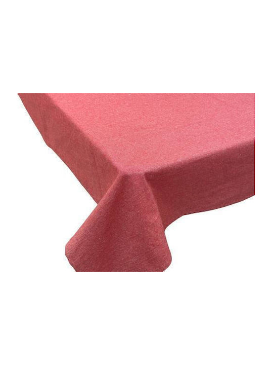 Linea Home Τραπεζομάντηλο Λινό Κοράλ 150x150εκ.