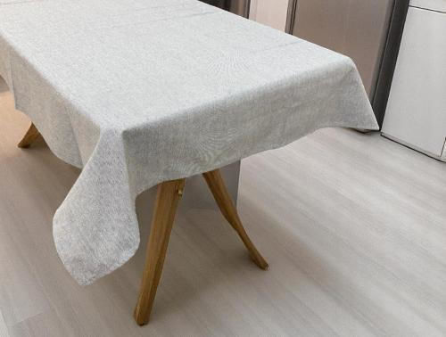Linea Home Tablecloth Linen Gray 150x180cm
