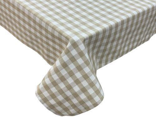 Linea Home Tablecloth Linen Beige 150x180cm