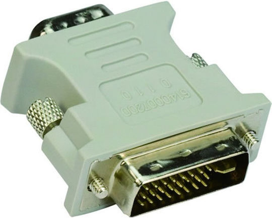 VCOM CA301 Convertor DVI-I masculin în VGA feminin Gri 1buc