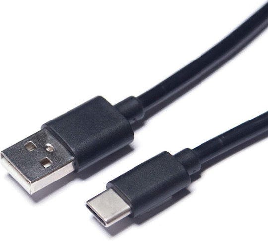 Green Mouse Редовна USB 2.0 Кабел USB-C мъжки - USB-A мъжки Черен 1м (66956545)