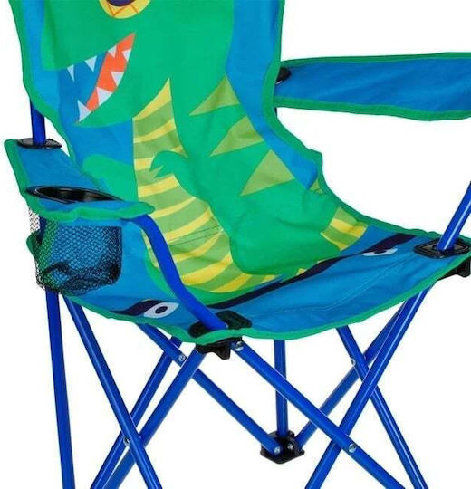 Camping Child Chair Beach Blue 35x35x57cm