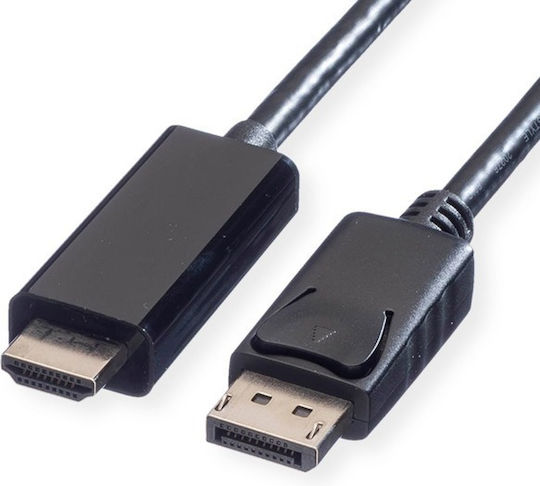 Value Cable DisplayPort male - HDMI male 5m Μαύρο (11.99.5788)
