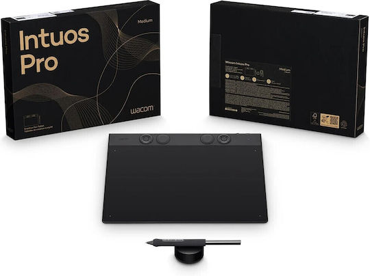 Wacom Intuos Pro Medium Γραφίδα Σχεδίασης χωρίς Οθόνη με Bluetooth
