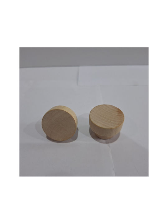 ACM Buton Mobilier din Lemn în Culoare Maro 35mm (Distanța între Centre 35mm) 11889-000-AVA1 1buc
