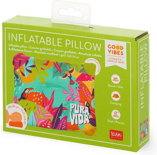 Legami Milano Inflatable Camping Pillow 45x36cm