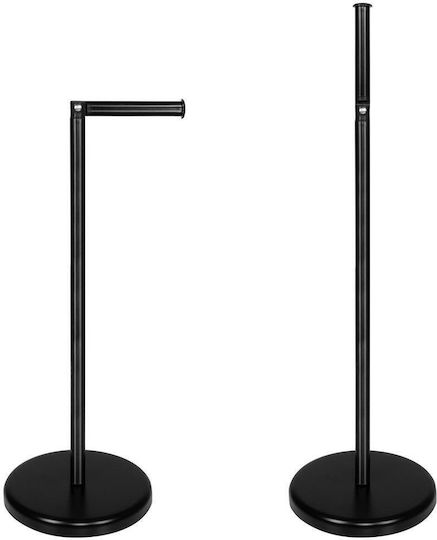 Floor Paper Holder Black