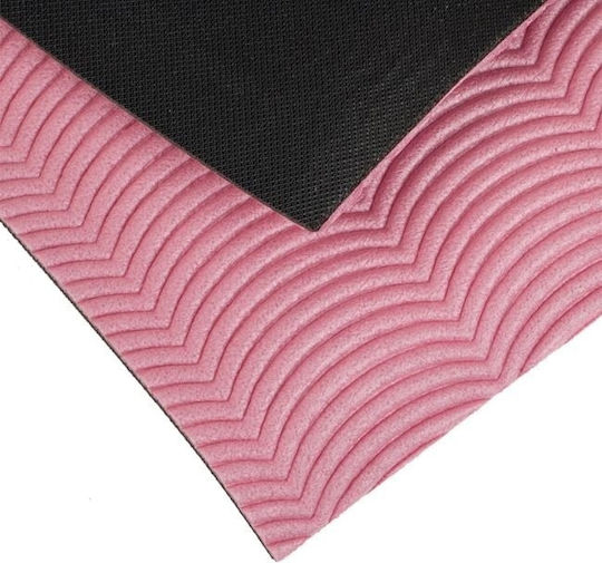 Covor de exerciții fizice Pilates Roz (160x58x0.7cm)