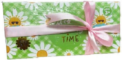 Next Shining Time Daises Painting Set in Case Art Set 50pcs in Suitcase "Daisies" H13x27x4.5cm. 50pcs