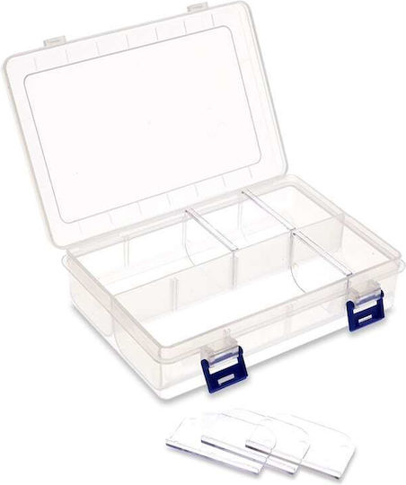 Organizer für Kleinteile mit 2 bis 8 Fächern