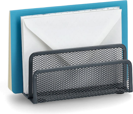 Metallic Desk Organizer in Gray Color 1pcs 8x13.5x17cm