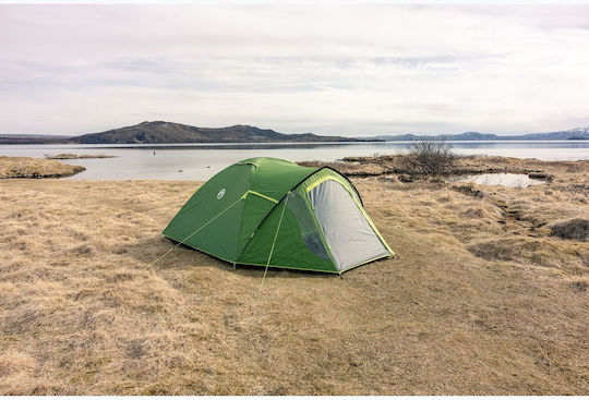 Coleman Darwin 4 Plus Blackout Winter Camping Tent Igloo Green for 4 People 340x270x140cm