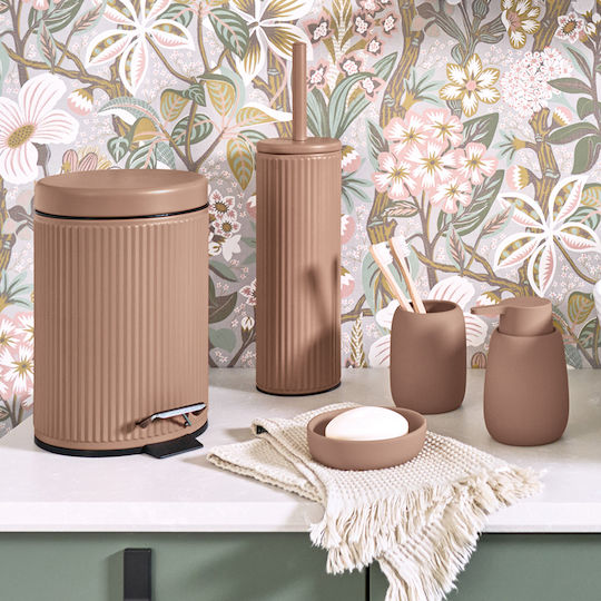 Flüssigseifenspender Spender Keramik Rosa 360ml