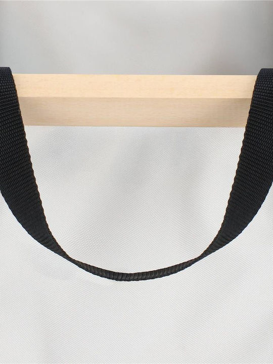 Coș De Rufe Din Lemn Pliabil 105lt 67x43x55cm Negru