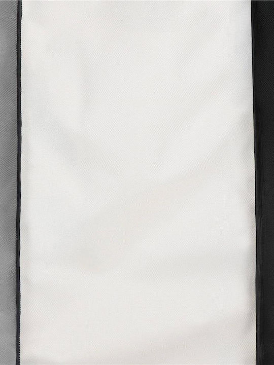 Καλάθι Απλύτων Ξύλινο Πτυσσόμενο 105lt 67x42x57cm Μαύρο