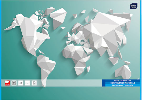 interDRUK Μπλοκ Σχεδίου A4 21x29.7cm