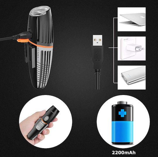 Rechargeable Front Bicycle Light